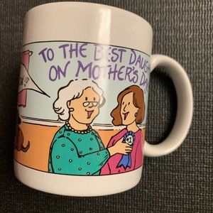 AVON "TO THE BEST DAUGHTER ON MOTHER'S DAY" COFFEE MUG